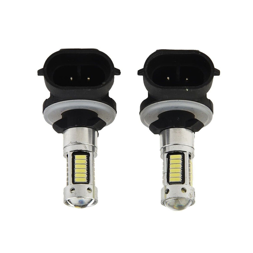 2x 881 H27 30W 6000K White LED Car SUV Fog Light Bulb DRL Lamp Extremely Bright