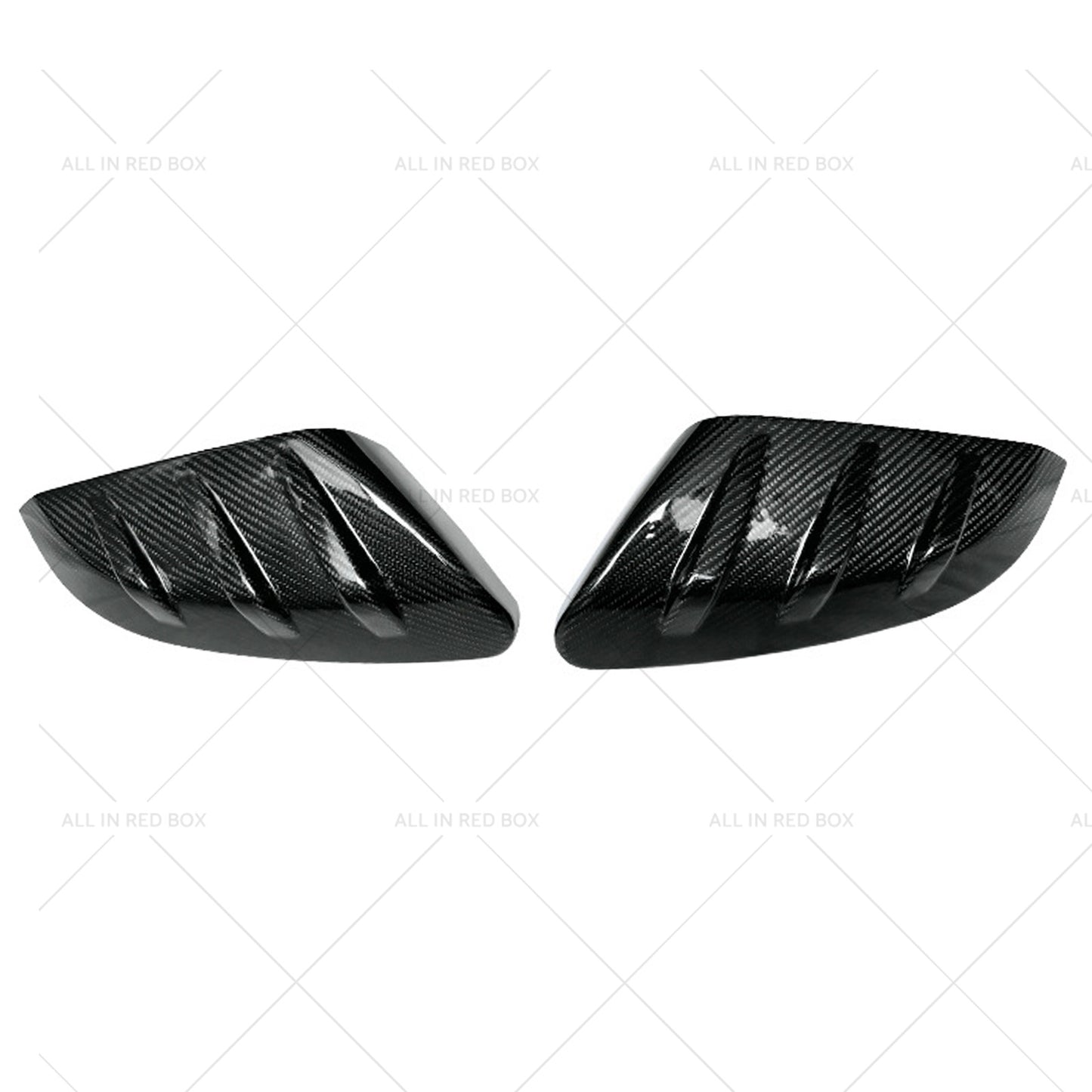 {{ 2x Carbon Fiber Side Mirror Cover Caps Suitable for 16-21 Honda Civic }} - Buy Car Parts Online at {{ Kaka Auto Parts }}.