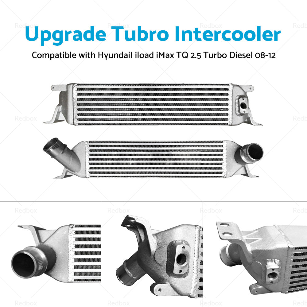 {{ Upgraded Intercooler Fit HyundaiI iload iMax TQ 2. 5 Turbo Diesel 2008-2012 100MM }} - Buy Car Parts Online at {{ Kaka Auto Parts }}.