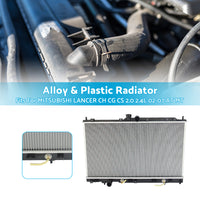 {{ COOL RADIATOR RAD FIT MITSUBISHI LANCER CH CG CS 2. 0 2. 4L 02-07 AT MT }} - Buy Car Parts Online at {{ Kaka Auto Parts }}.