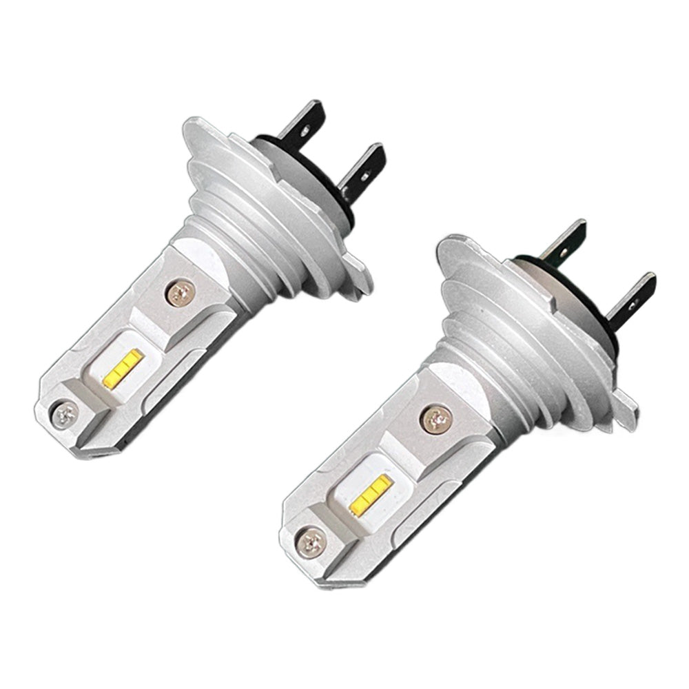2PC H7 Super Bright LED Headlight Bulbs Conversion Kit High Low Beam 6500K White