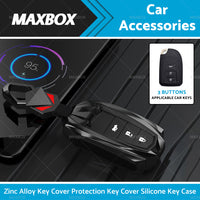 {{ Car Key Cover Silicone Alloy Key Case Protection Suitable for Toyota Vios Yaris }} - Buy Car Parts Online at {{ Kaka Auto Parts }}.