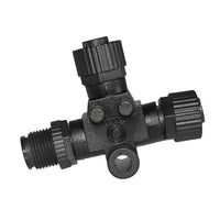 NMEA2000 5-Pin T Connector Suitable For Garmin / Lowrance / Simrad / B&G / Navico Networks Black
