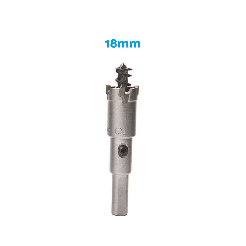 TCT Carbide Tip Hole Saw Drill Bit Suitable For Stainless Steel Cutting 16-53mm