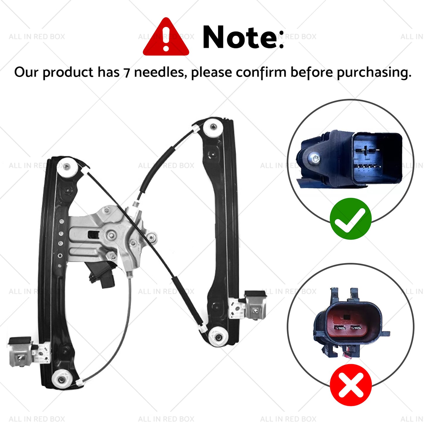 {{ Front Left Window Regulator With Motor 7Pin Suitablefor Holden Cruze JG JH 09-16 }} - Buy Car Parts Online at {{ Kaka Auto Parts }}.