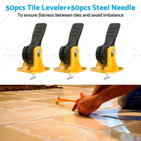 {{ 50PCS Tile Levelling Spacer Tiling Tool Leveling System Clips Floor Wall Wrench }} - Buy Car Parts Online at {{ Kaka Auto Parts }}.