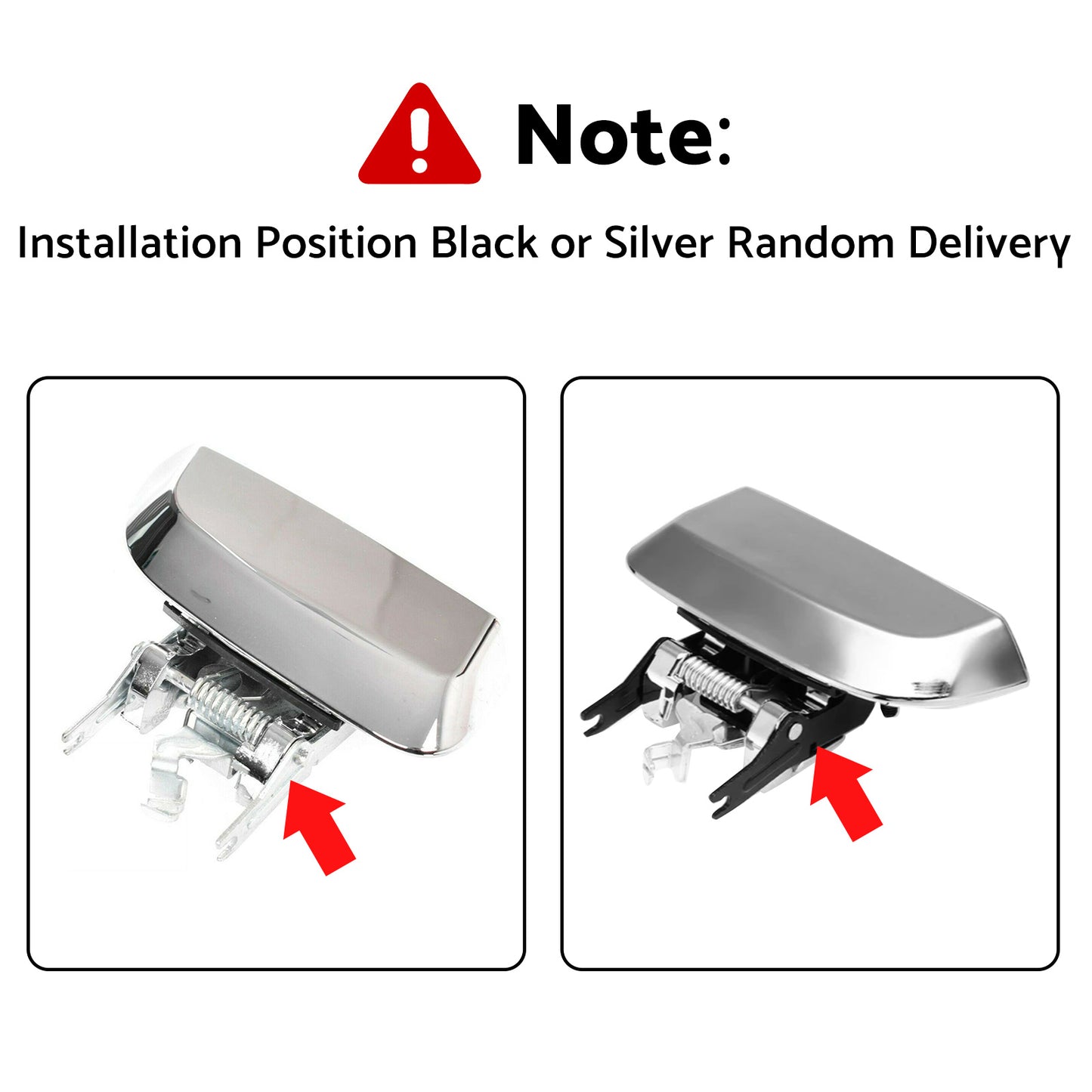 Rear Left Hand Outer Door Handle Chrome Suitable For Nissan Pathfinder R51 2005-2013