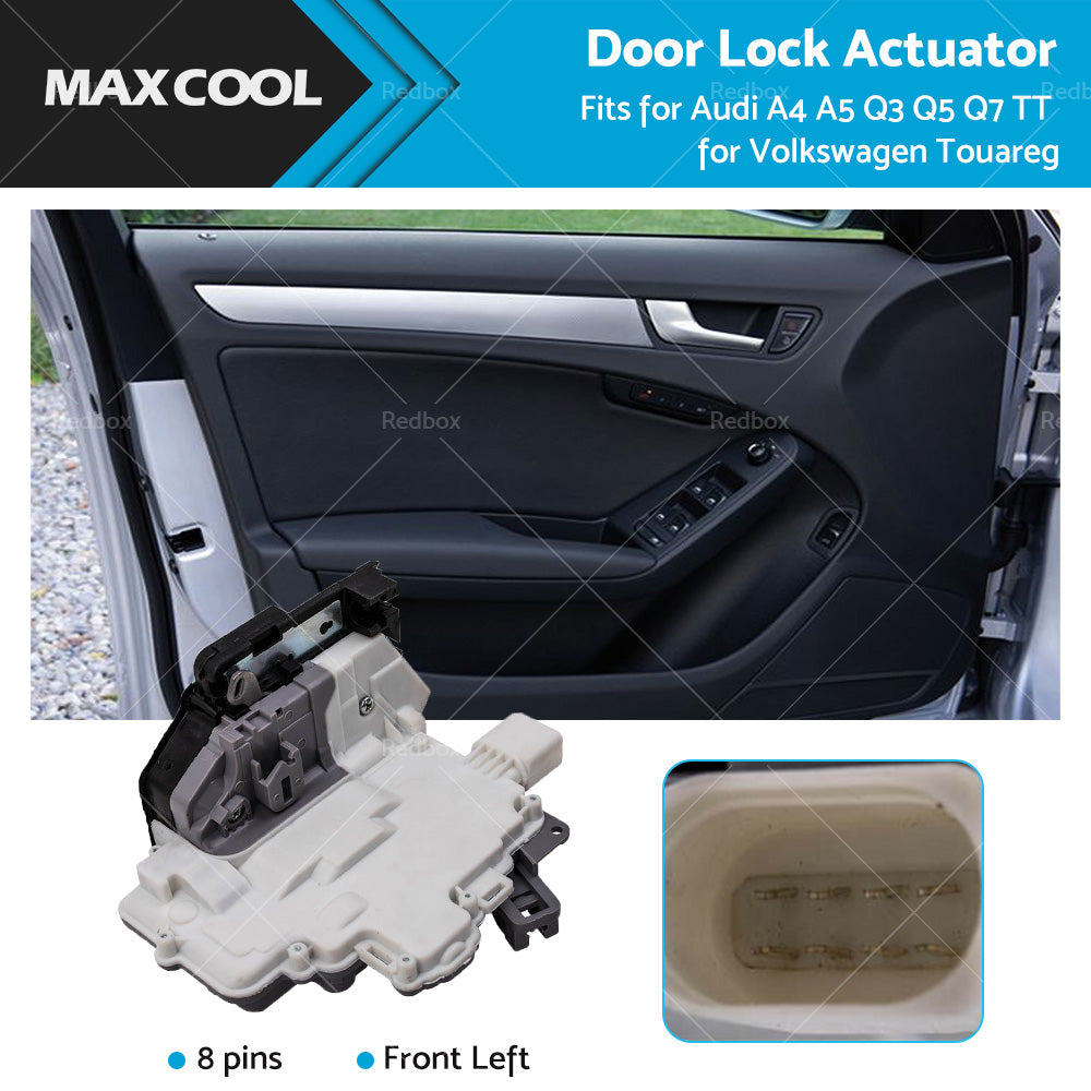 {{ 8J2837015A Front Left Door Lock Actuator Right Hand Drive For Audi A4 A5 Q3 TT }} - Buy Car Parts Online at {{ Kaka Auto Parts }}.
