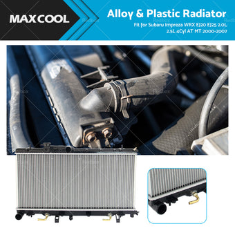 compare product Radiator For Subaru Impreza WRX EJ20 EJ25 2. 0L 2. 5L 4Cyl AT MT 2000-2007