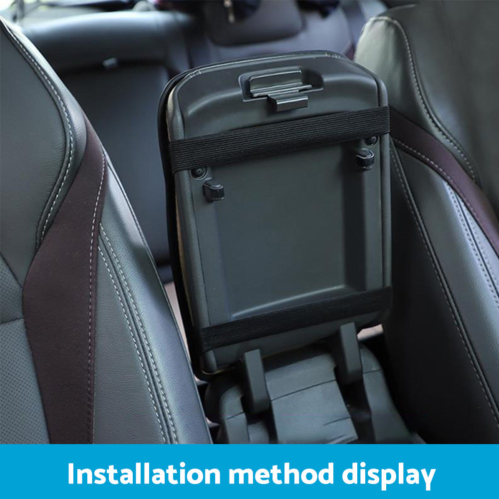 Universal Car Armrest Cushion Cover Suitable For Center Console Box PU Leather Pad Protector