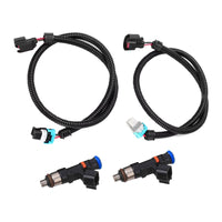 2x Fuel Injector Harness Set Suitable For Polaris Ranger XP 800 / Ranger Crew / RZR 800 2010-2017 OEM 1204318 1204319 0280158197