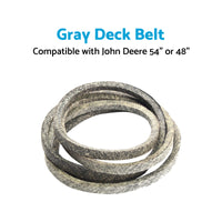{{ Gray Deck Belt Suitable for John Deere Z425 Z435 Z445 48inchor54inch M158131 M154296 }} - Buy Car Parts Online at {{ Kaka Auto Parts }}.
