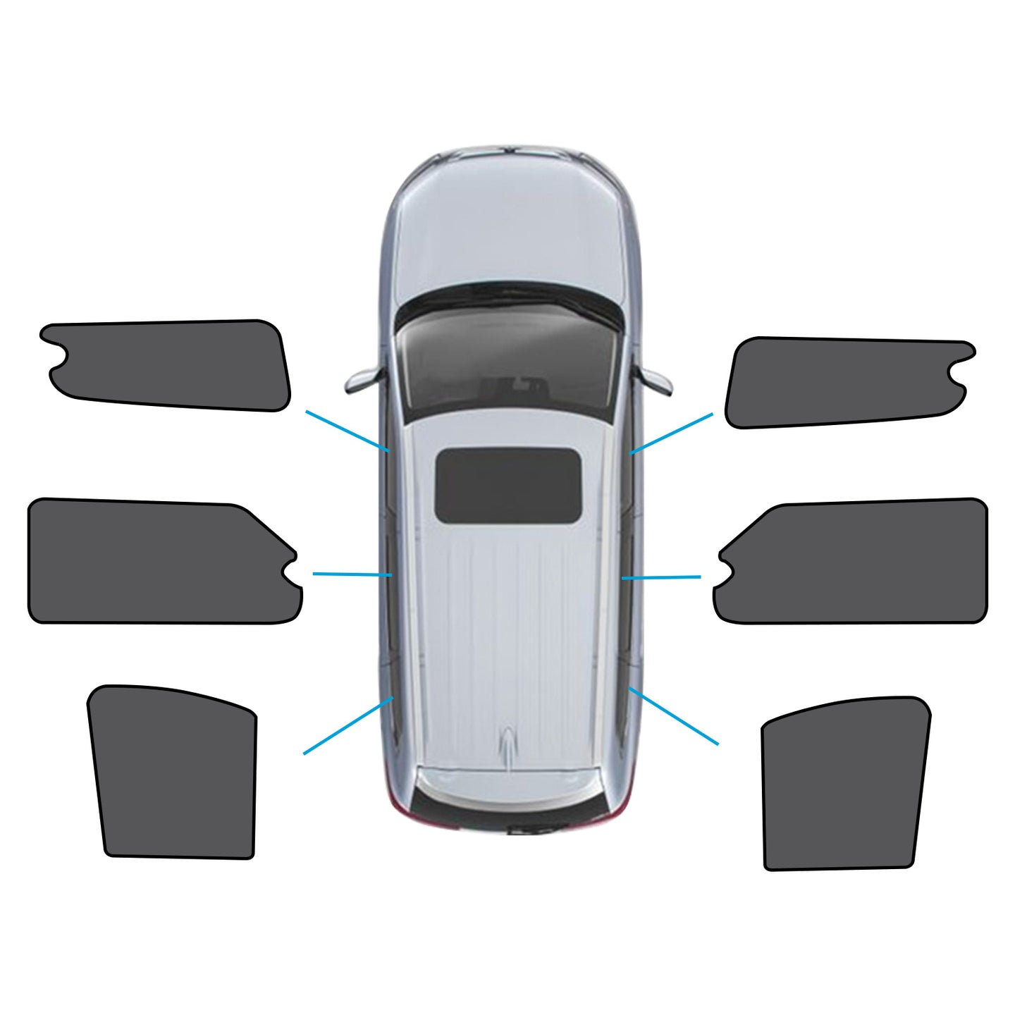 {{ Car Window Shades Suitable for LDV G10 2014-Present UVB&UVA Protection }} - Buy Car Parts Online at {{ Kaka Auto Parts }}.