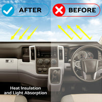 Black Non-Slip Dash Mat Dashboard Cover Suitable For Nissan X-Trail T33 / Qashqai