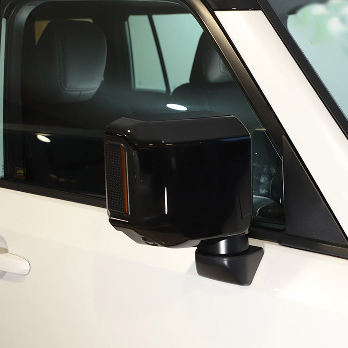 {{ Door Handle & Rearview Mirror Cover Suitable For Prado LC250 2024 Glossy Black }} - Buy Car Parts Online at {{ Kaka Auto Parts }}.