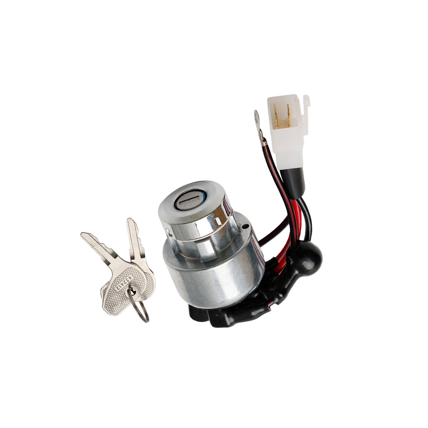 {{ Ignition Switch with 2 Keys Suitable for Kubota L1802 L2002 L2202 Tractor }} - Buy Car Parts Online at {{ Kaka Auto Parts }}.