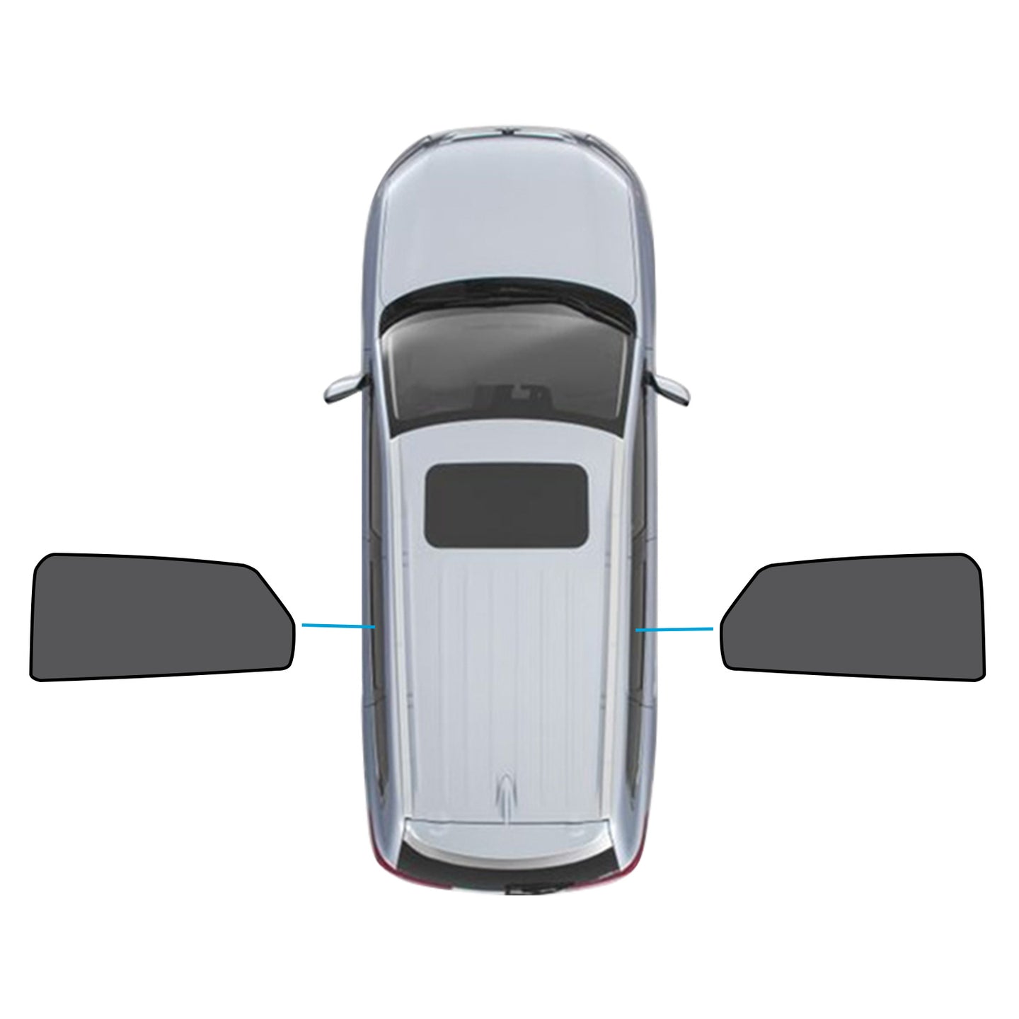 {{ Car Window Magnetic Mesh Sun Blind Shades Suitable for MG4 2023-2025 }} - Buy Car Parts Online at {{ Kaka Auto Parts }}.