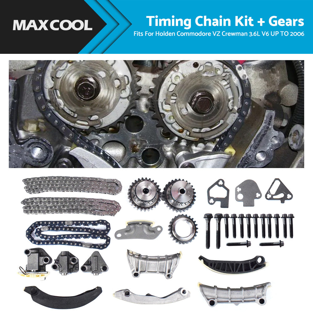 {{ Timing Chain Kit  Gears For Holden Commodore VZ Crewman 3. 6L V6 UP TO 08 or 2006 }} - Buy Car Parts Online at {{ Kaka Auto Parts }}.