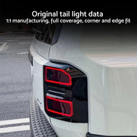 2X Tail Light Lamp Cover Trim Suitable For Toyota Land Cruiser Prado LC250 2024