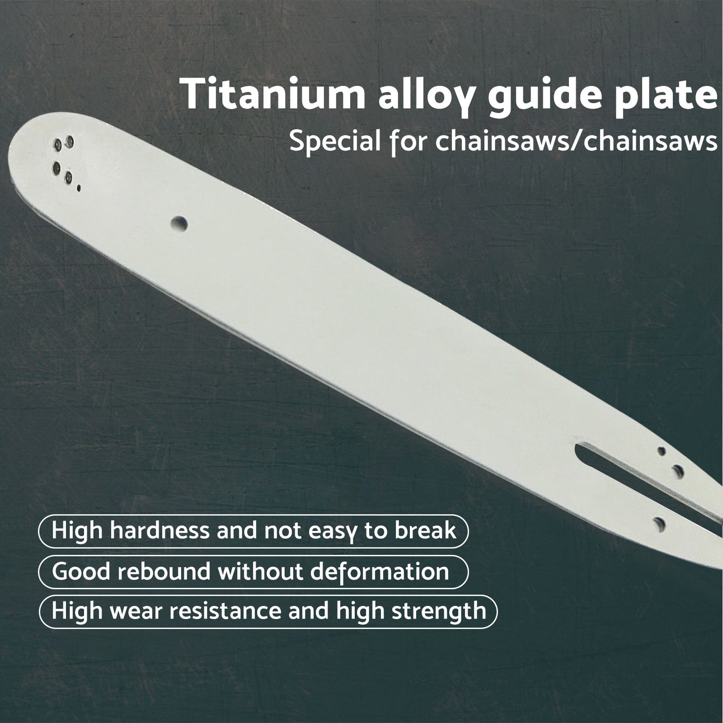 14'' Tungsten Chain & Guide Bar 3/8LP .043 52DL Suitable For Makita EGO 56V