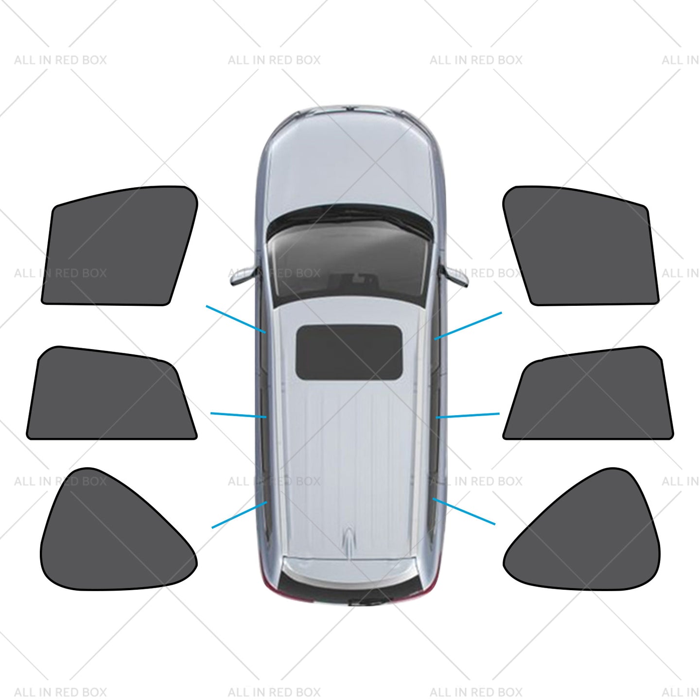 {{ 2x Car Window Shades Suitable for Mazda CX5 1st Gen KE 12-17 UVA Protection }} - Buy Car Parts Online at {{ Kaka Auto Parts }}.