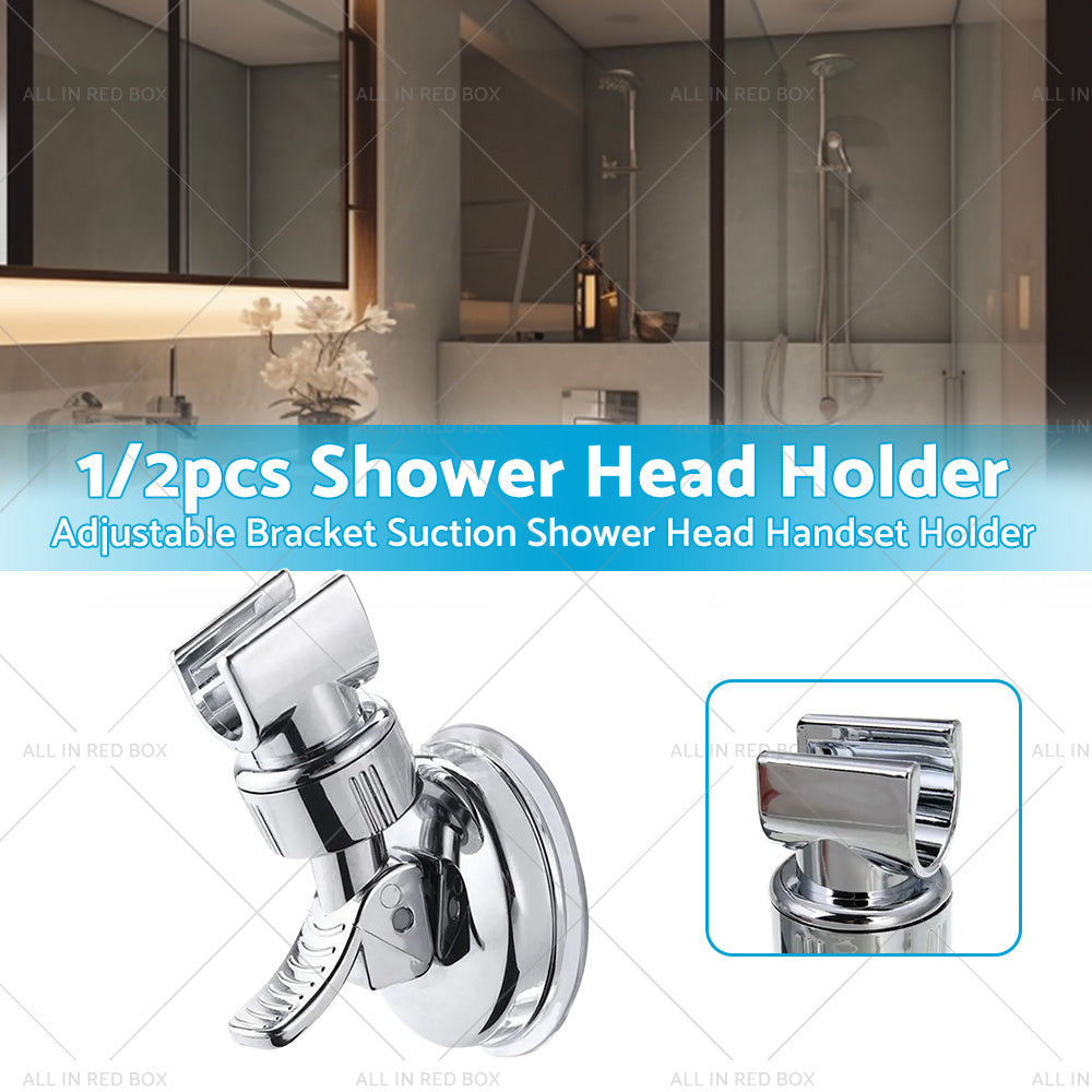 {{ 1/2PCS Adjustable Bracket Suction Shower Head Handset Holder Bathroom Wall Mount }} - Buy Car Parts Online at {{ Kaka Auto Parts }}.