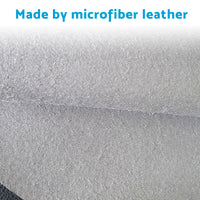 4x Black Leather LH RH Door Armrest Panel Cover Suitable For VW Jetta Golf MK5