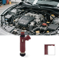 Fuel Injector 195500-4430 Suitable for Mazda RX-8 2004-2011 1.3L 13B-MSP JY0090 - BG1