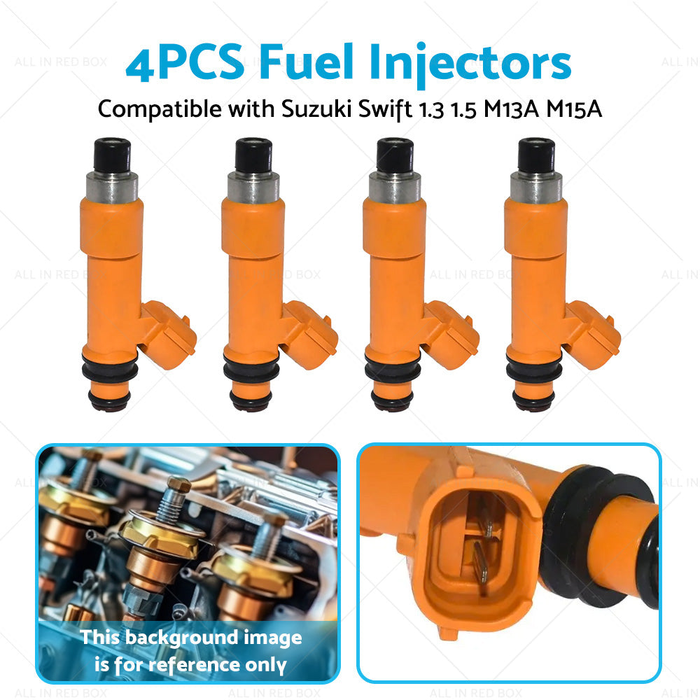 {{ 4PCS Fuel Injector 297500-0120 Suitable for Suzuki Swift 1. 3 1. 5 M13A M15A 05-16 }} - Buy Car Parts Online at {{ Kaka Auto Parts }}.