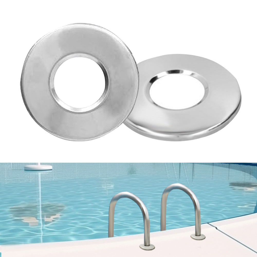{{ Ladder Accessories 2Pcs Stainless Steel Bumpers Escutcheon Handrail Pool Covers }} - Buy Car Parts Online at {{ Kaka Auto Parts }}.