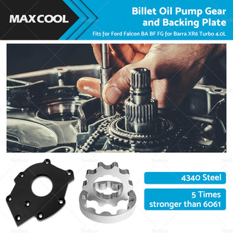 compare product Billet Oil Pump Gears and Backing Plate Fits for Falcon BA BF FG Barra XR6 Turbo