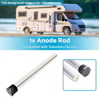 {{ 1x Anode Rod Suitable for Suburban Caravan Hot Water Service Anode SW6DA }} - Buy Car Parts Online at {{ Kaka Auto Parts }}.
