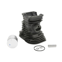 42mm Cylinder Head  and  Piston Pin Ring Kit Suitable for Husqvarna 345 340 Chainsaw