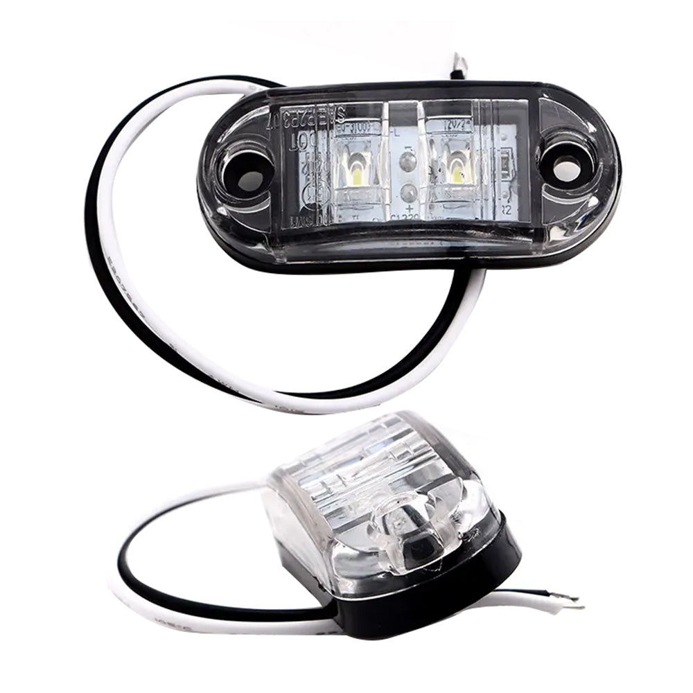 LED Side Marker Clearance Indicator Lights Suitable For Trailer Truck & RV 12V/24V