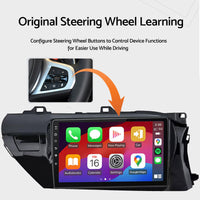 Carplay Android Auto Camera Navi Head Unit Suitable for Toyota Hilux 2015-2022 With Apple Carplay Android Auto
