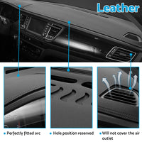 {{ Dash Mat Anti-Slip Microfiber Leather Suitable For Mitsubishi Outlander 2021-25 }} - Buy Car Parts Online at {{ Kaka Auto Parts }}.