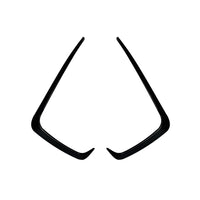 2x Gloss Black Front Side Air Vent Trims Suitable For Subaru WRX STI 2015-2017