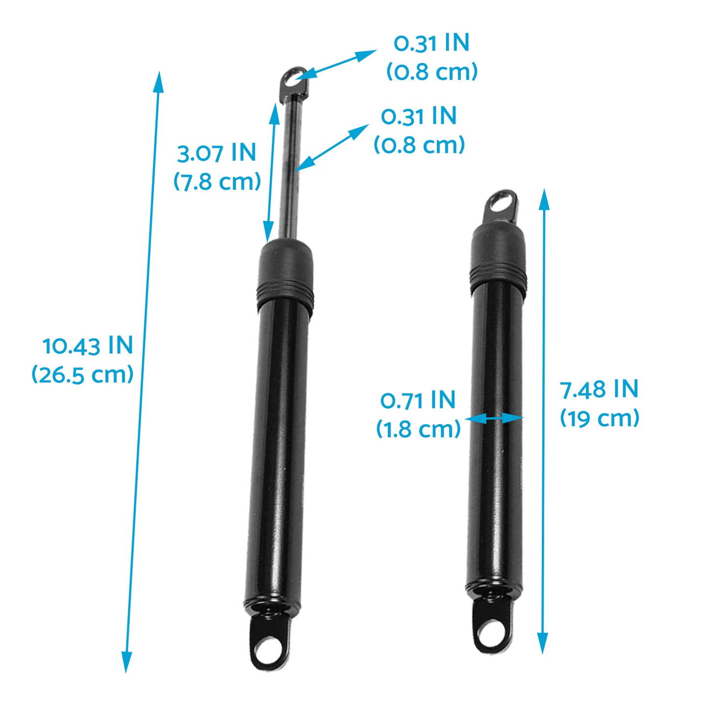 {{ 2x Steering Damper Suitable For Husqvarna Dixon Jonsered Poluan RedMax 539102720 }} - Buy Car Parts Online at {{ Kaka Auto Parts }}.