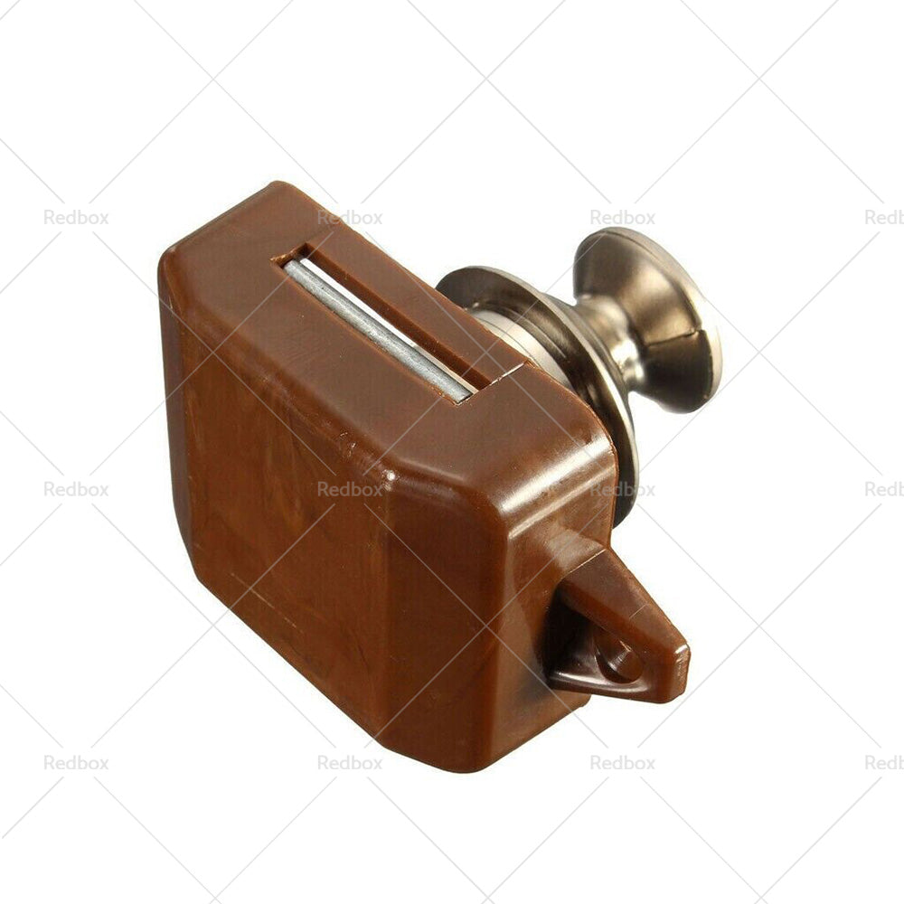 {{ Push Button Latch Knob Catch Lock For RV Drawer Cupboard Door Caravan Cabinet AU }} - Buy Car Parts Online at {{ Kaka Auto Parts }}.