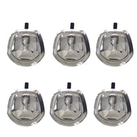 {{ 6 Set Chrome Power Operated Recessed Folding Whale Tail T-Lock Handle Toolbox }} - Buy Car Parts Online at {{ Kaka Auto Parts }}.