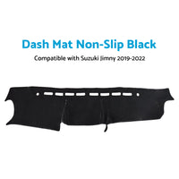 {{ Non-Slip Dash Mat Suitable For Suzuki Jimny 2019-2022 Dashboard Cover Black }} - Buy Car Parts Online at {{ Kaka Auto Parts }}.