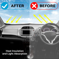 Non-Slip Dash Mat Suitable For Honda Jazz GE 2008-2014 Dashboard Cover