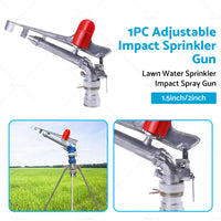 {{ 360掳 Rotation Lawn Water Sprinkler Impact Spray Gun Alloy Adjustable Irrigation }} - Buy Car Parts Online at {{ Kaka Auto Parts }}.