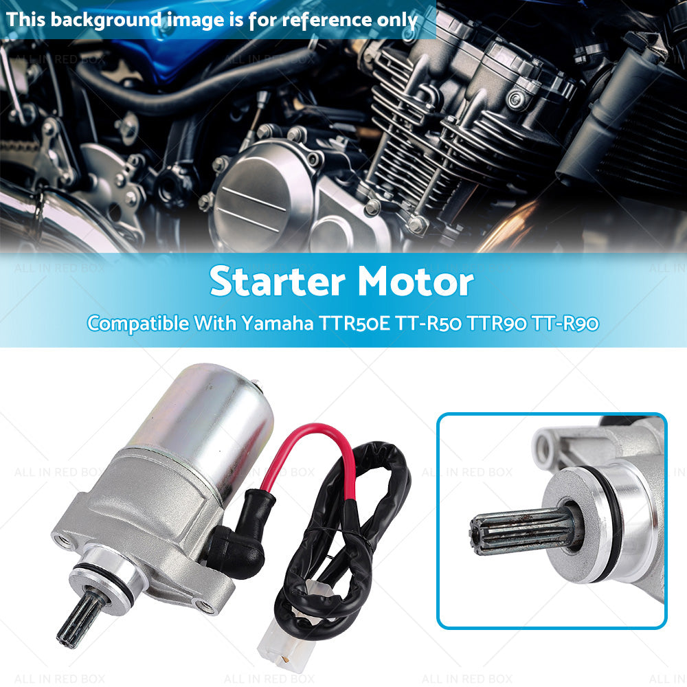 {{ Starter Motor Suitable For Yamaha TTR50E TT-R50 05-17 TTR90 TT-R90 2004-2007 }} - Buy Car Parts Online at {{ Kaka Auto Parts }}.