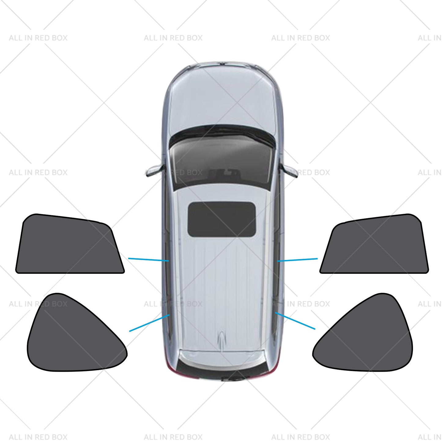 {{ 2x Car Window Shades Suitable for Mazda CX5 1st Gen KE 12-17 UVA Protection }} - Buy Car Parts Online at {{ Kaka Auto Parts }}.