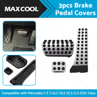 {{ 3PCS Brake Pedal Pad Cover Suitable For Mercedes C E S GLC GLE GLS CLS EQC Class }} - Buy Car Parts Online at {{ Kaka Auto Parts }}.