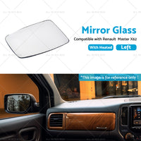 {{ Left Mirror Glass Suitable for Renault Master X62 2010-2019 Heated Convex Base }} - Buy Car Parts Online at {{ Kaka Auto Parts }}.