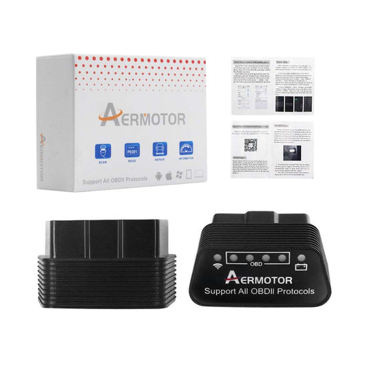 ELM327 WiFi OBD2 Car Diagnostics Scanner Code Reader Suitable For iOS / Android Devices