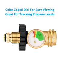 {{ Suitable For QCC Gas Pressure Gauge Level Indicator Propane Gas Bottle Cylinder }} - Buy Car Parts Online at {{ Kaka Auto Parts }}.