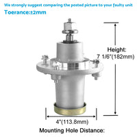 2x Spindle Assembly Suitable For Husqvarna Lawn Mowers 539112170 / 539 1121-70